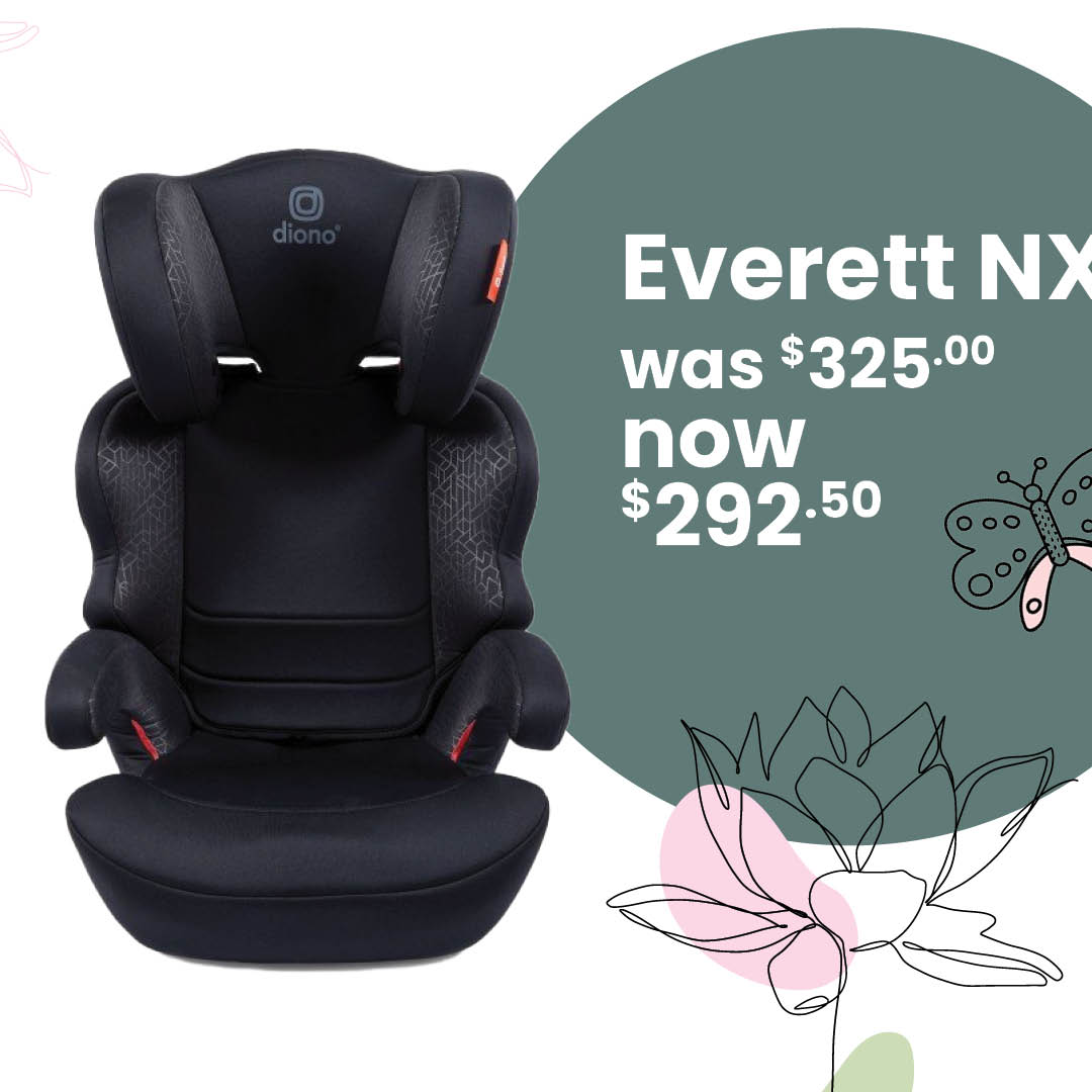 Diono Everett NXT now $292.50